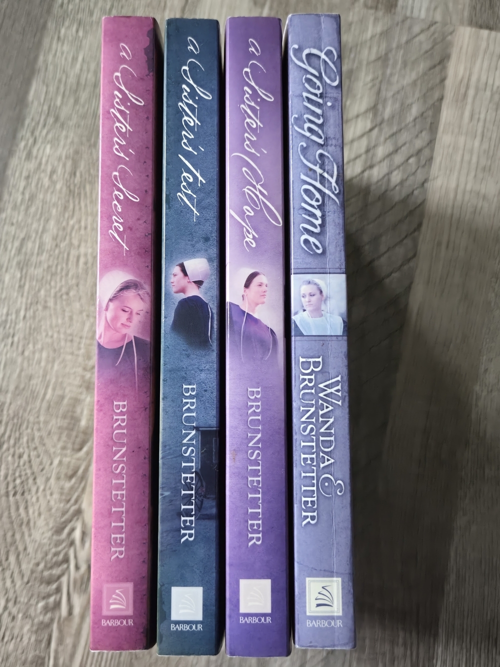 Wanda E Brunstetter Amish Fiction Book Lot Sisters of Holmes County Series 4pc - Picture 6 of 16